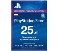 Sony PlayStation Network 25 zł ( polska dystrybucja )