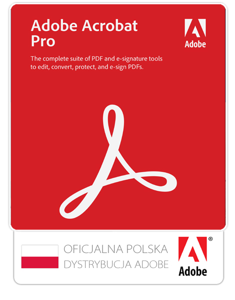 Kup Adobe Acrobat Pro 2020 - wieczysta edukacyjna