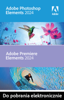 Adobe Photoshop i Premiere Elements 2024 Windows Edukacyjna polska wersja