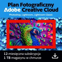 Adobe Creative Cloud Plan - Fotografia 1TB