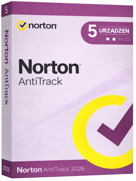 Norton AntiTrack 5 stanowisk na 1 rok