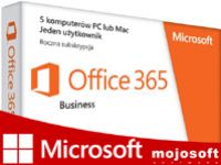 Microsoft Office 365 Apps for business 5PC na 12 miesięcy