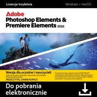 Adobe Photoshop i Premiere Elements 2026 macOS edukacyjna polska wersja