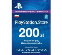 Sony PlayStation Network 200 zł ( polska dystrybucja )