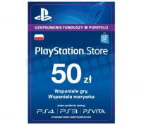 Sony PlayStation Network 50 zł ( polska dystrybucja )