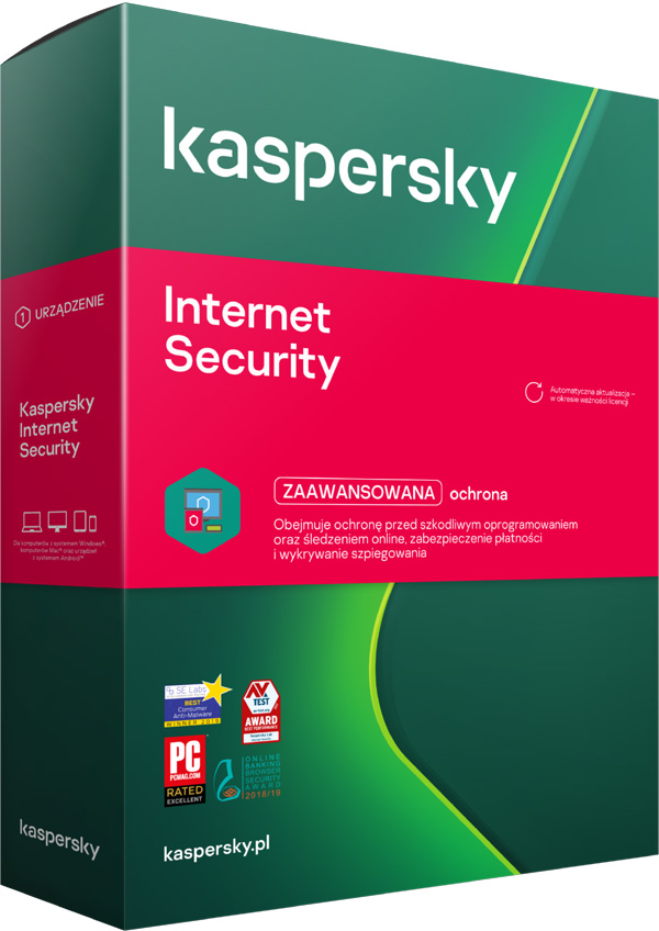 Kup Kaspersky Internet Security multi-device 3PC/2Lata Odnowienie