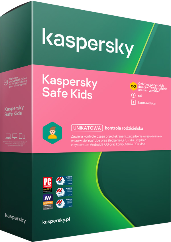 Kup Kaspersky Safe Kids Premium na 1 rok