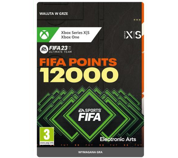 Kup FIFA 23 Ultimate Team 12000 punktów (XBOX)