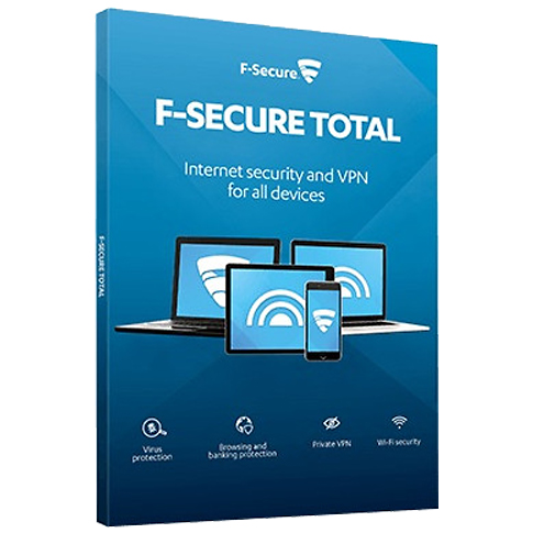 Kup F-Secure Total Security VPN 3 urządzenia / 1Rok