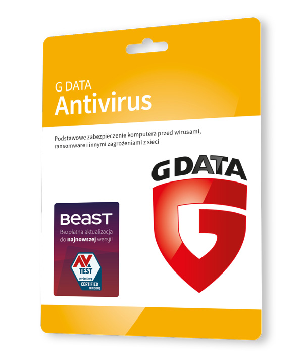 Kup G Data AntiVirus 1PC/1rok