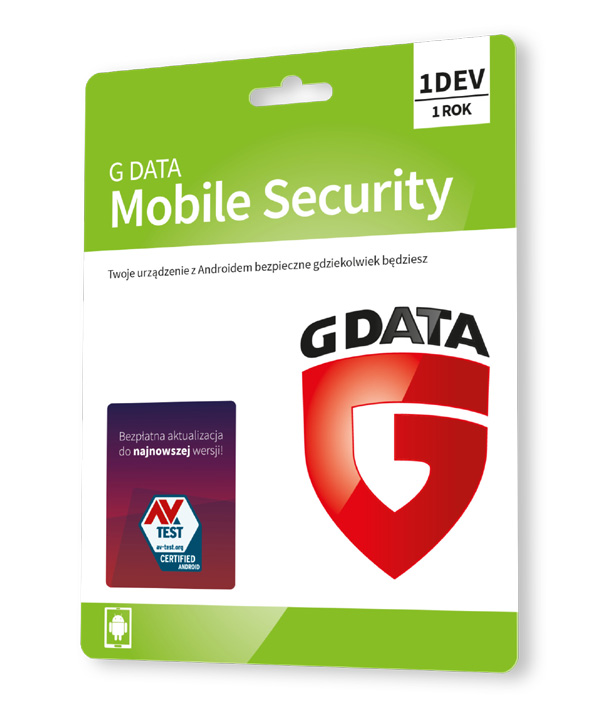 Kup G Data Internet Security dla Androida 1 stanowisko na 1rok