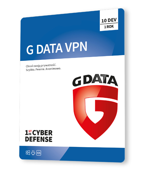 Kup G Data VPN 10 stanowisk / 2lata