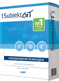 Kup InsERT Subiekt GT rozszerzenie o 3 stanowiska