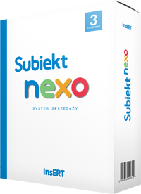 Kup InsERT Subiekt nexo 3 stanowiska