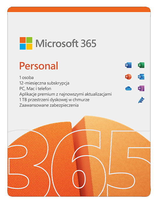 Kup Microsoft Office 365 Personal na 1 rok