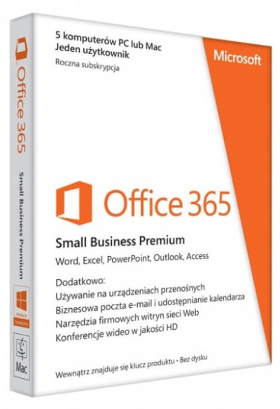 Kup Office 365 Business Standard 5PC na 12 miesięcy