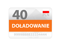 Kup Doładowanie Orange 40 zł