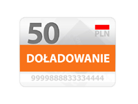 Kup Doładowanie Orange 50 zł