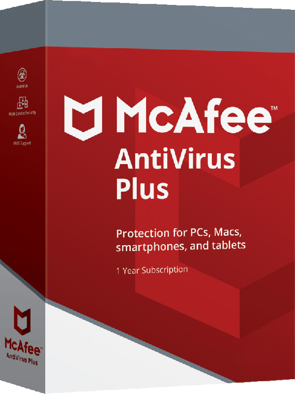 McAfee AntiVirus PLUS