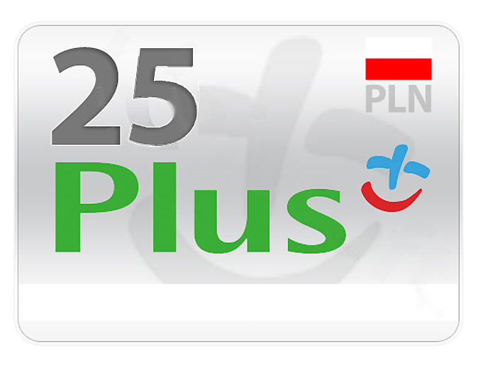 Kup Doładowanie Plus 25 zł