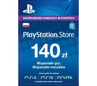 Kup Sony PlayStation Network 140 zł ( polska dystrybucja )