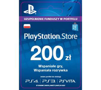 Kup Sony PlayStation Network 200 zł ( polska dystrybucja )
