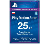 Kup Sony PlayStation Network 25 zł ( polska dystrybucja )
