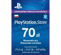 Kup Sony PlayStation Network 70 zł ( polska dystrybucja )