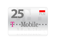 Kup Doładowanie T-Mobile 25 zł