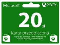 program Karta przedpłacona XBOX 20 zł Karta przedpłacona XBOX 20 zł