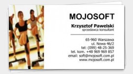 Fitness business card