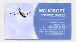 business card sample
