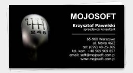 business card sample