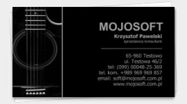 sample business cards DJ