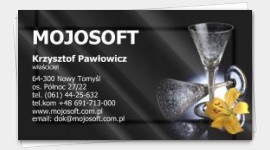 business card template