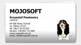 business card template