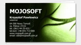 business card cosmetic