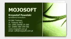 business card cosmetic