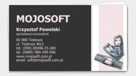 business card template