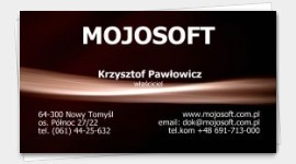 business card template