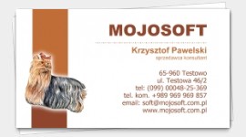 templates business cards animals