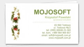 business cards Flowers