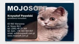 templates business cards animals