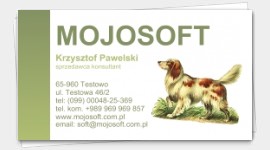 sample business cards animals