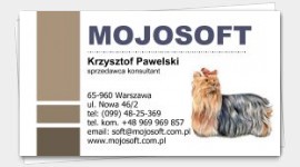 business cards animals
