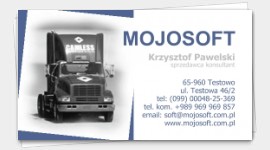 business card sample