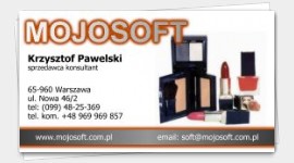 business card cosmetic