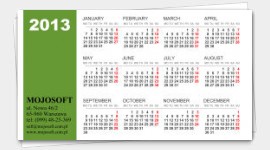 sample business cards calendars 2024