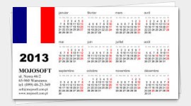 business cards calendars 2024