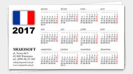 business cards calendars 2024